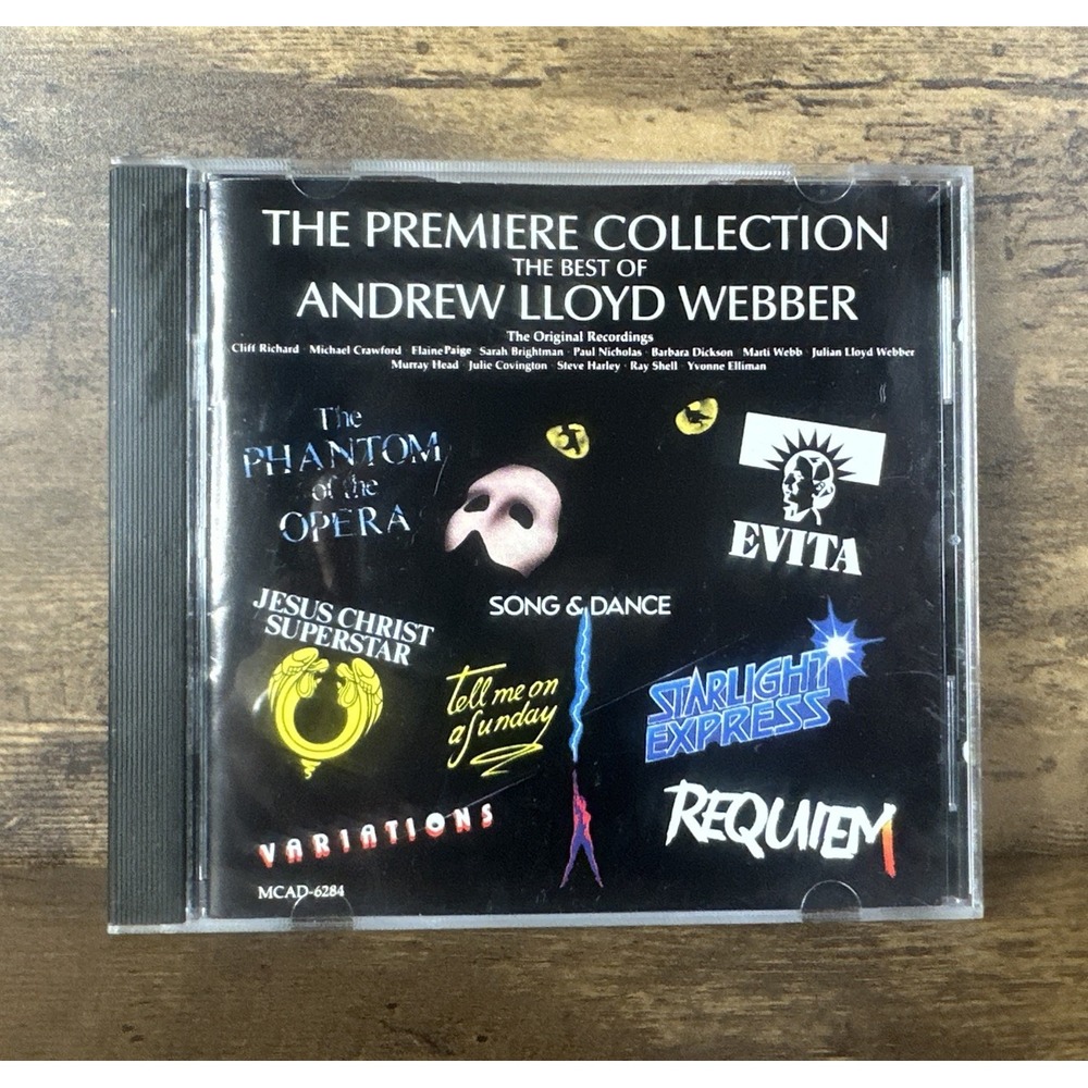 VINTAGE The Premiere Collection The Best Of Andrew Lloyd Webber Original Cast Cd